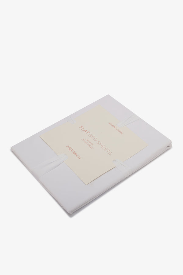 Percale Flat Queen Bedsheet (TC200)