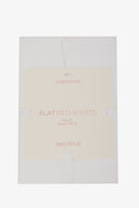 Percale Flat King Bedsheet (TC200)