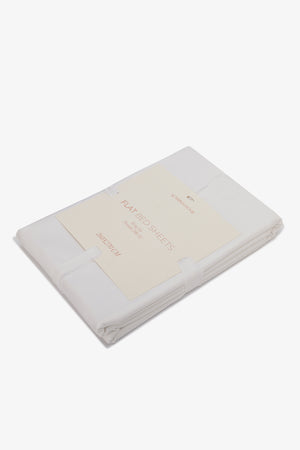 Percale Flat King Bedsheet (TC200)