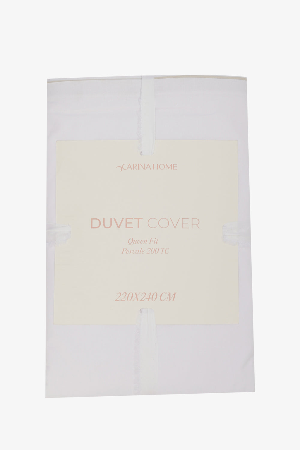 Percale Queen Fit Duvet Cover (TC200)