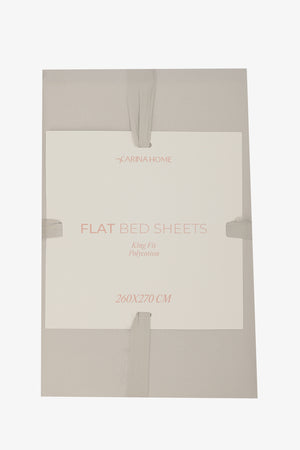 Polycotton Flat King Bedsheet
