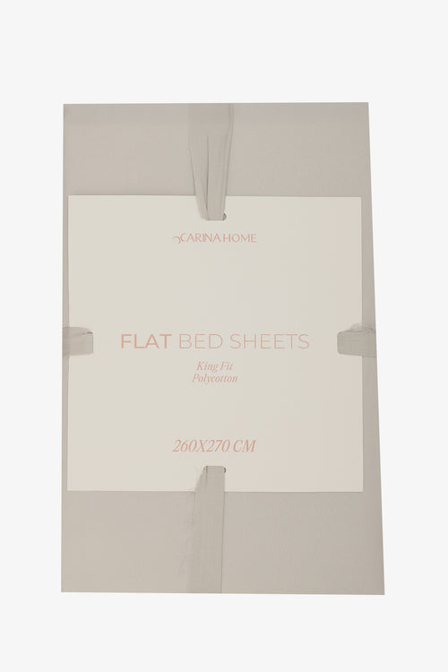Polycotton Flat King Bedsheet