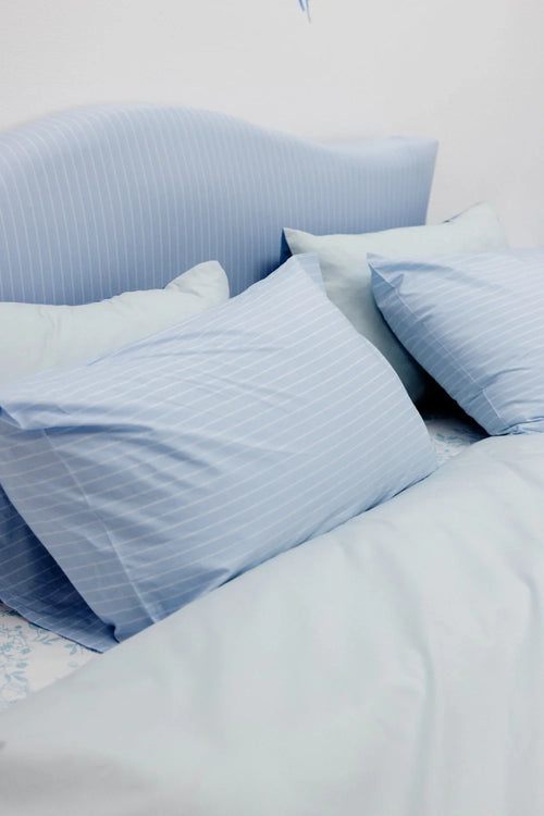 Percale Double Stripe Pillowcases (TC300)