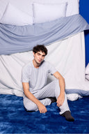 Round Neck Pyjama Set