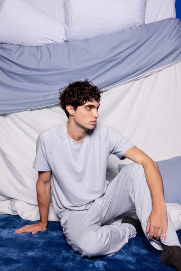 Round Neck Pyjama Set