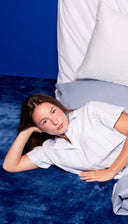 Striped Front Buttons Pyjama Set