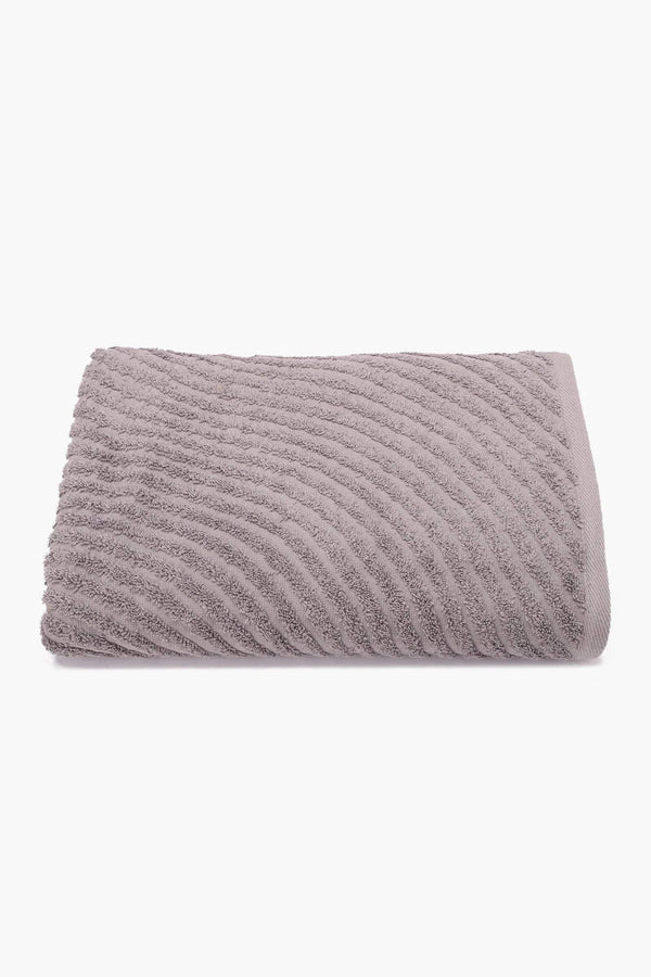Wave Jacquard Bath Towel (140*70cm) - Carina Home