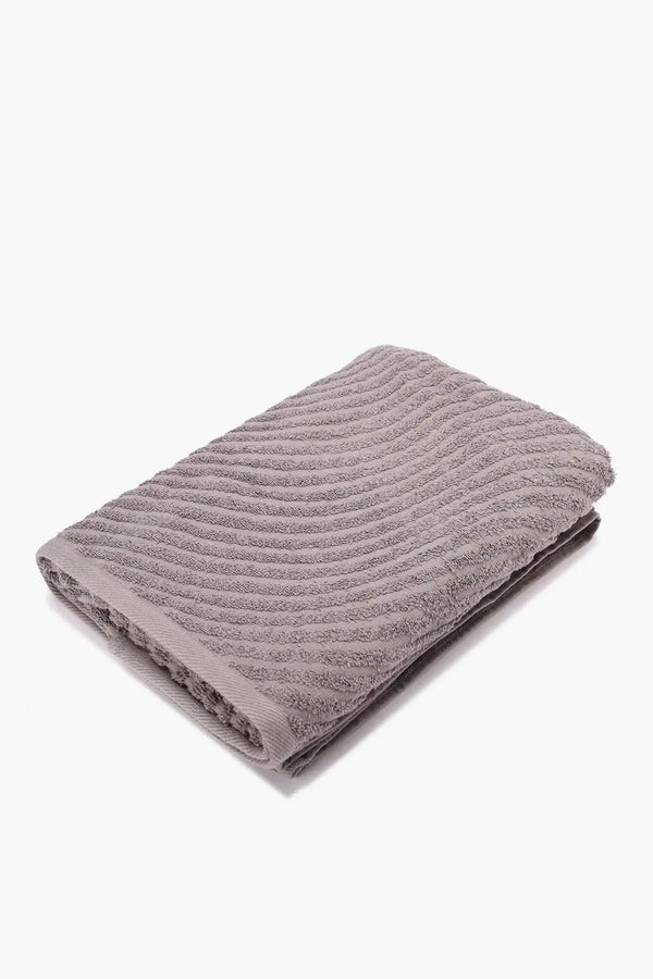 Wave Jacquard Bath Towel (140*70cm) - Carina Home