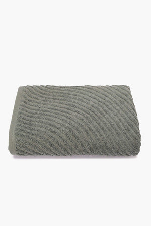 Wave Jacquard Bath Towel (140*70cm) - Carina Home