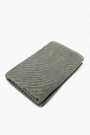 Wave Jacquard Bath Towel (140*70cm) - Carina Home