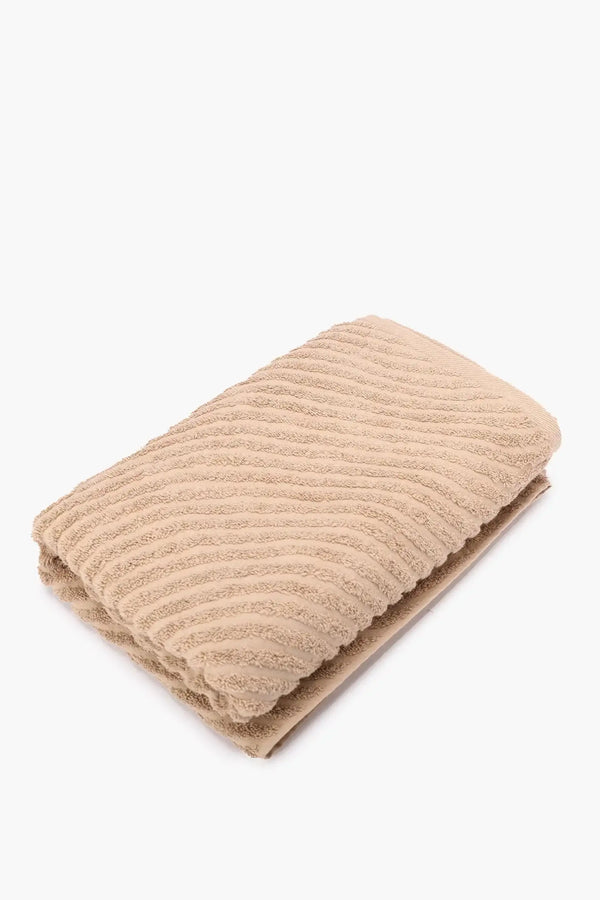 Wave Jacquard Bath Towel (140*70cm) - Carina Home