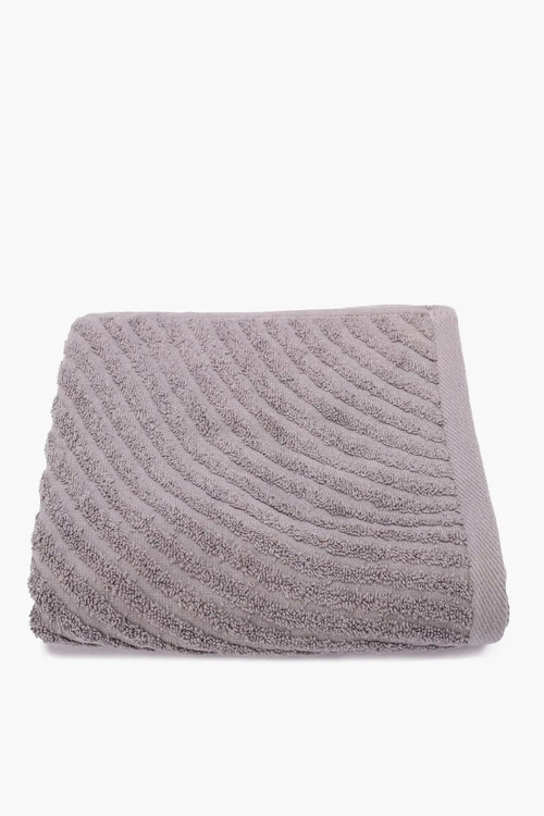 Wave Jacquard Hand Towel (100*50cm) - Carina Home