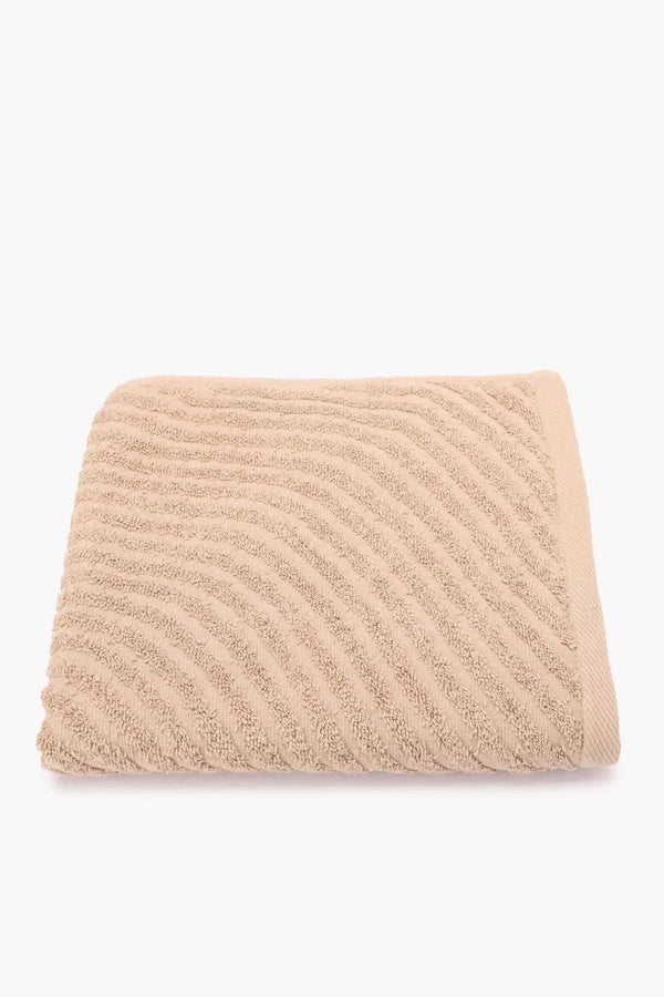 Wave Jacquard Hand Towel (100*50cm) - Carina Home