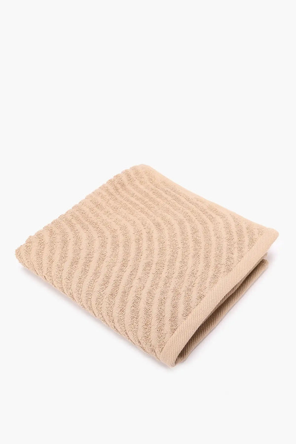 Wave Jacquard Hand Towel (100*50cm) - Carina Home