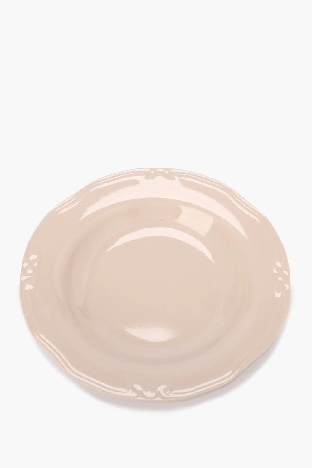 Melamine Deep Plate with Decorative Edge (23cm) - Carina Home