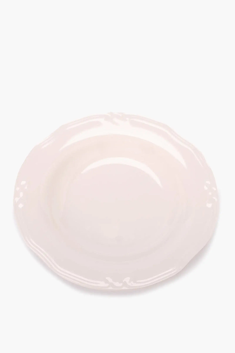 Melamine Deep Plate with Decorative Edge (23cm)