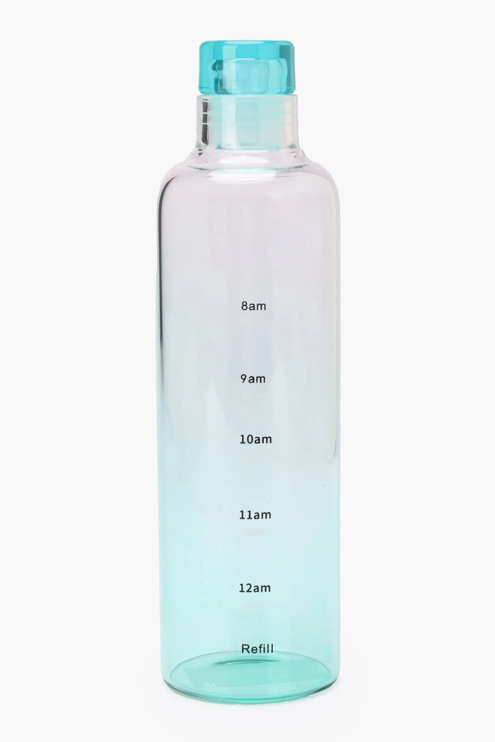 Glass Bottle with Time Markings