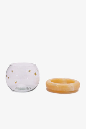 Bonbonniere With Marble Stand - Carina Home