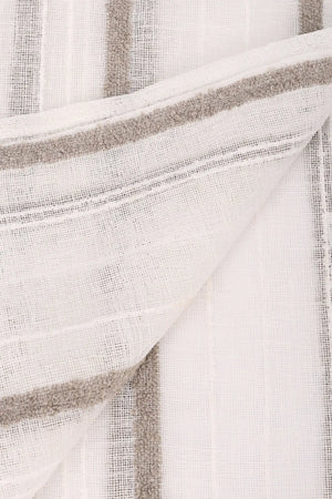 Tufted Grey Placemat - Carina Home