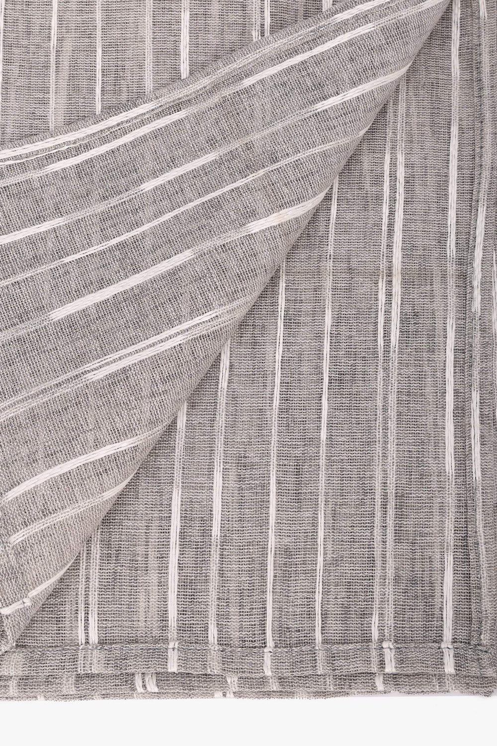 Grey Striped Placemat - Carina Home