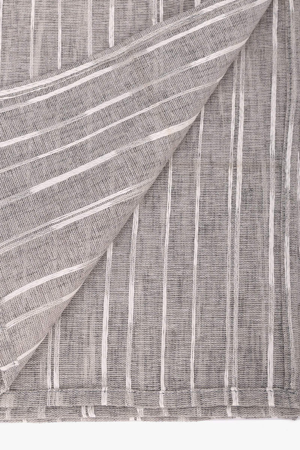 Grey Striped Placemat - Carina Home