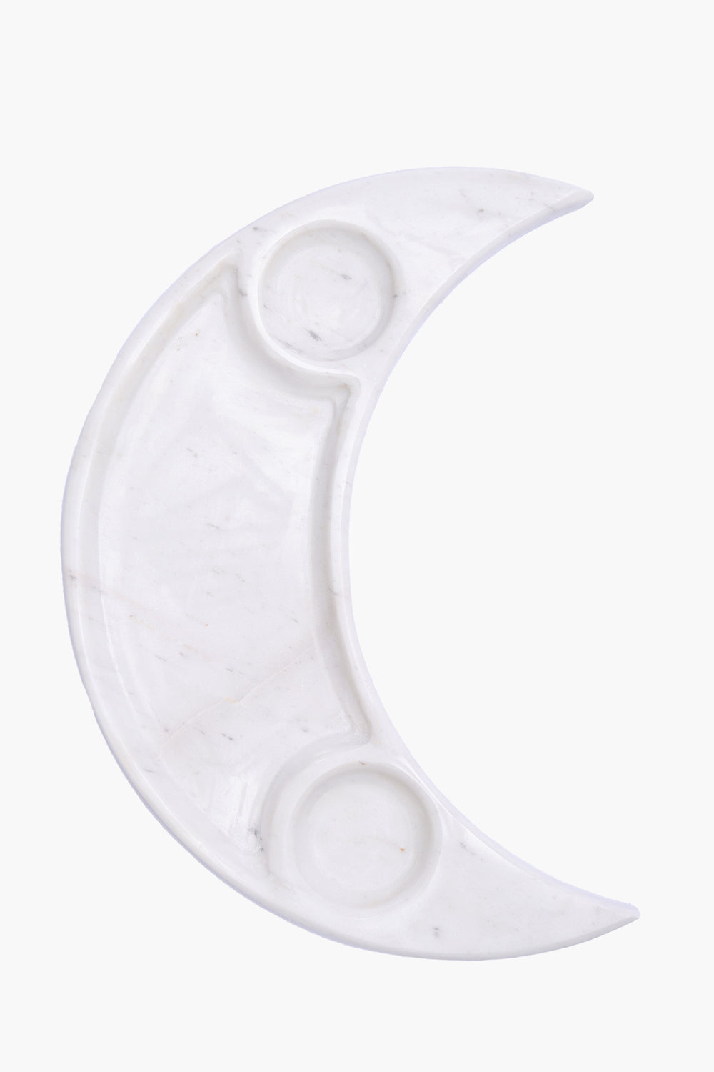 Marble Crescent Serving Platter