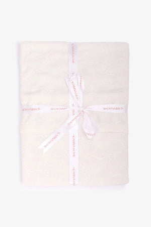 Floral Embroidered Pillowcase