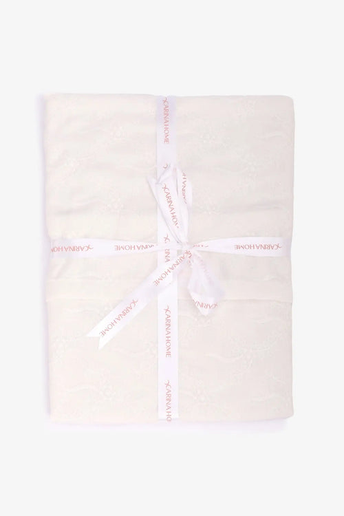 Floral Embroidered Pillowcase