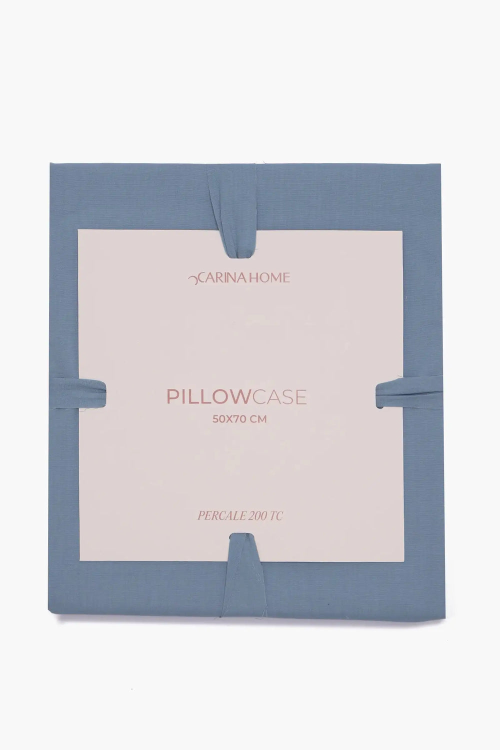 Percale Pillowcase with Pipping (TC200) - Carina Home