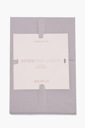 Percale Fitted Queen Bedsheet (TC200)