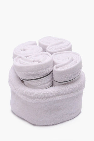 Face Towels (Pack of 4 + Basket)