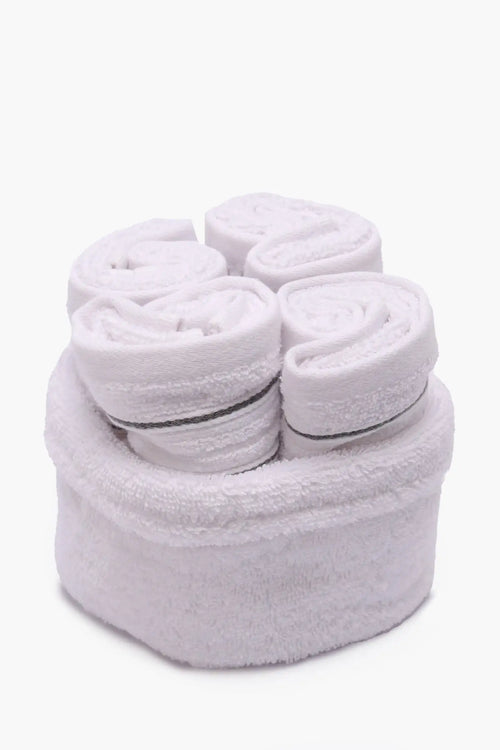 Face Towels (Pack of 4 + Basket)