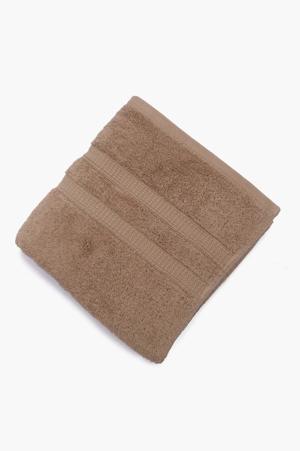Double Border Hand Towel (100*50cm) - Carina Home