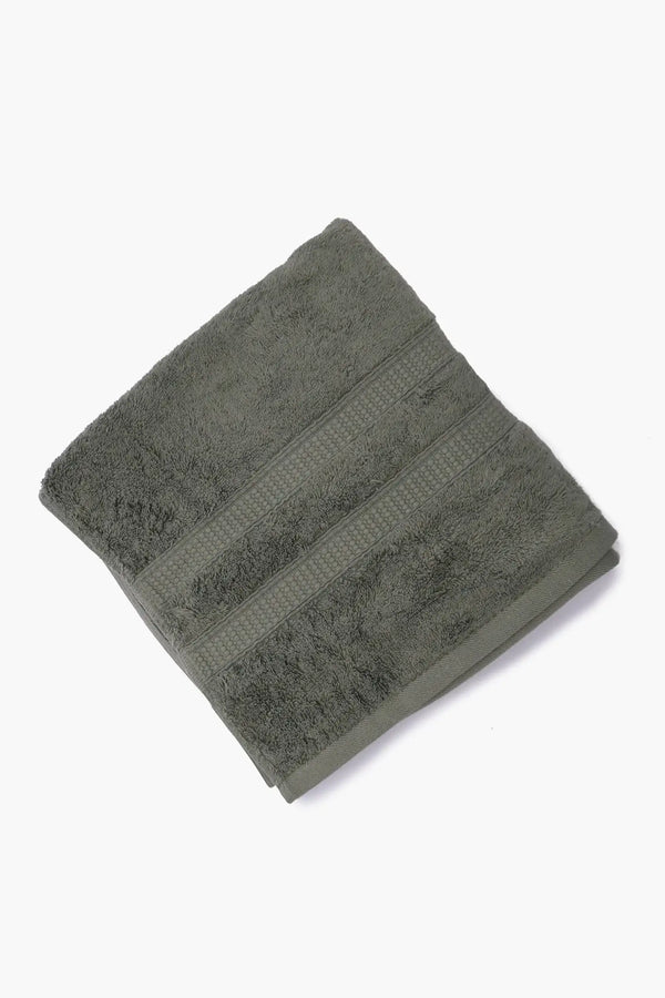 Double Border Hand Towel (100*50cm) - Carina Home