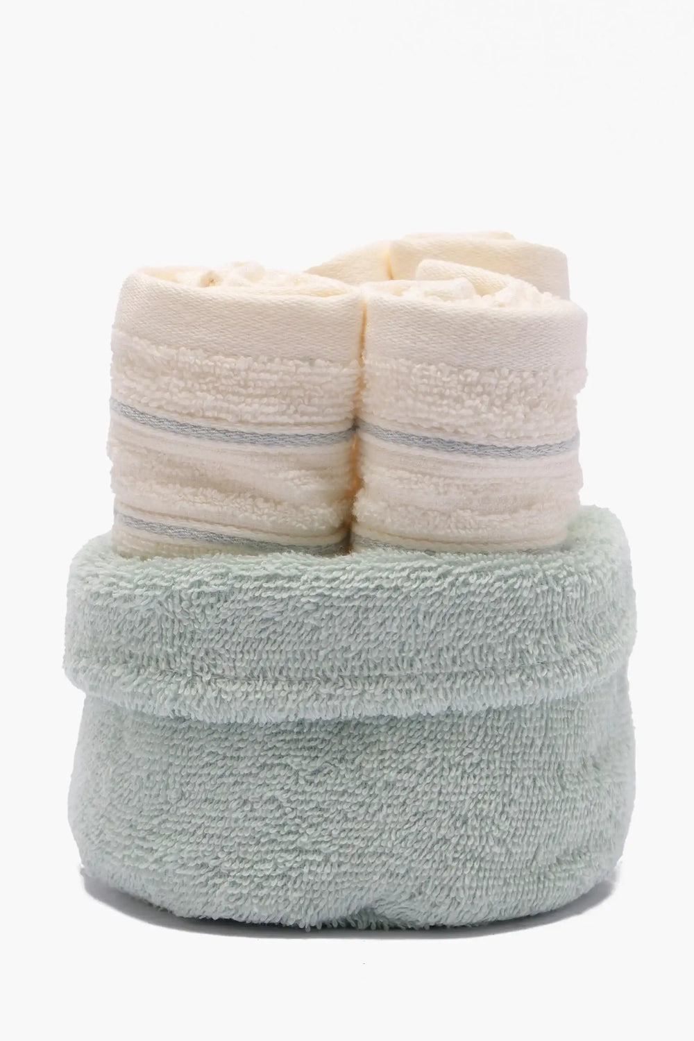 Face Towels (Pack of 4 + Basket)