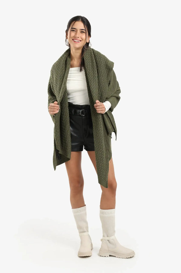 Soft Zigzag Pattern Throw - Carina Home