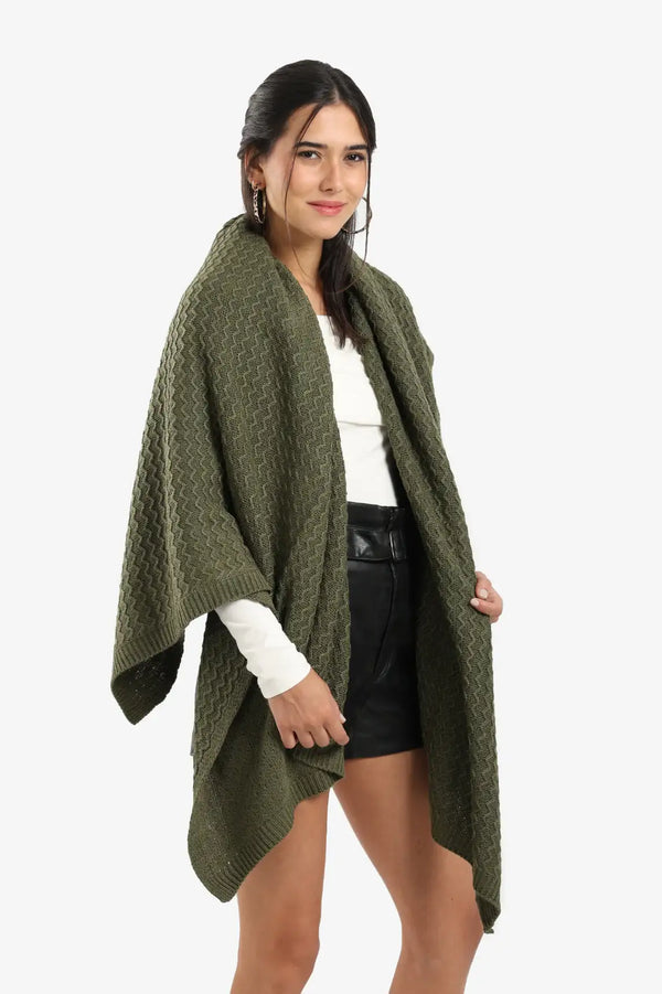 Soft Zigzag Pattern Throw - Carina Home