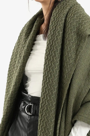 Soft Zigzag Pattern Throw - Carina Home