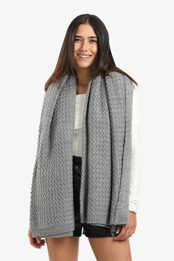 Soft Zigzag Pattern Throw - Carina Home