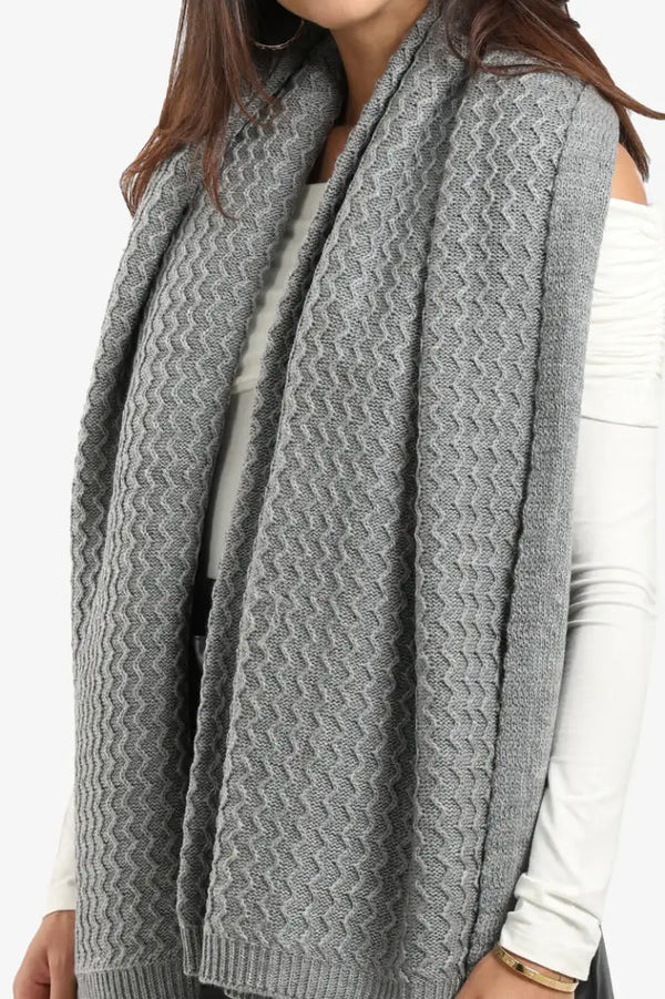 Soft Zigzag Pattern Throw - Carina Home