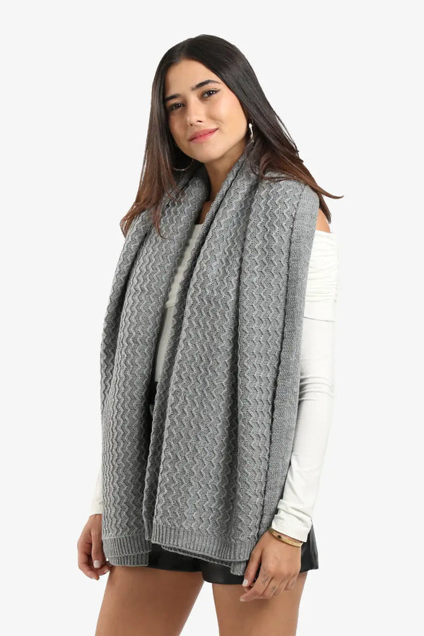 Soft Zigzag Pattern Throw - Carina Home