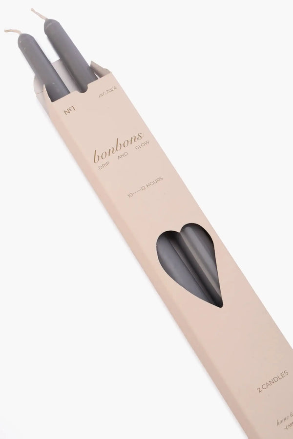 Colored Taper Candles (Set of 2) - Carina Home