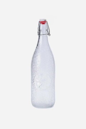 Glass Patterned Water Bottle - Carina Home