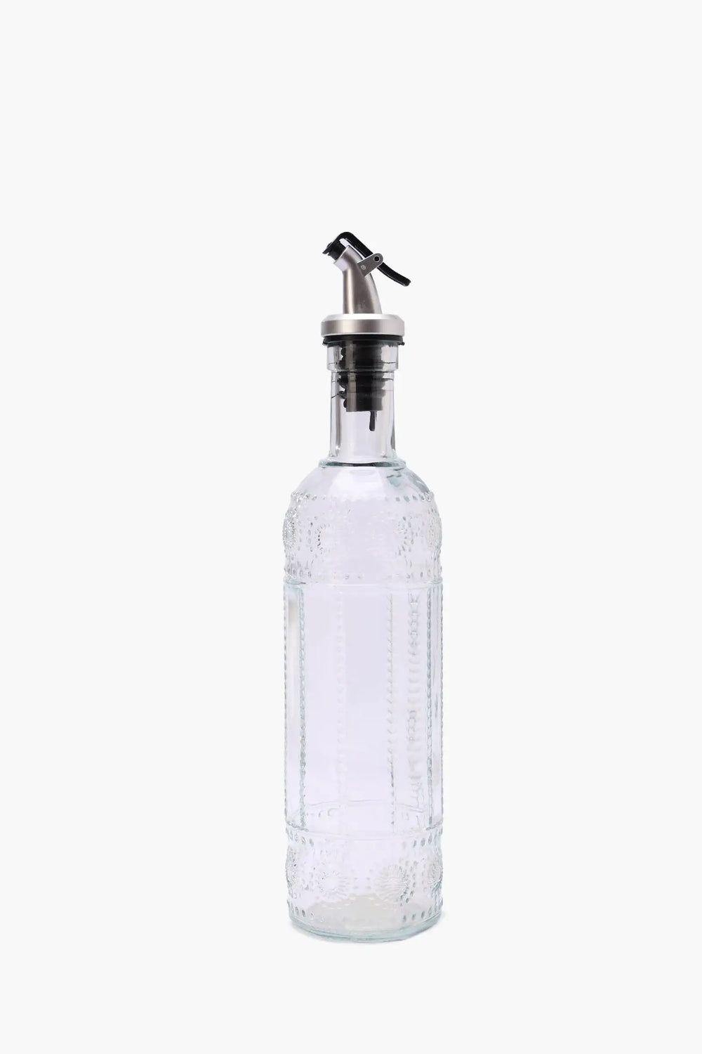 Glass Oil Bottle with Vintage Design - Carina Home