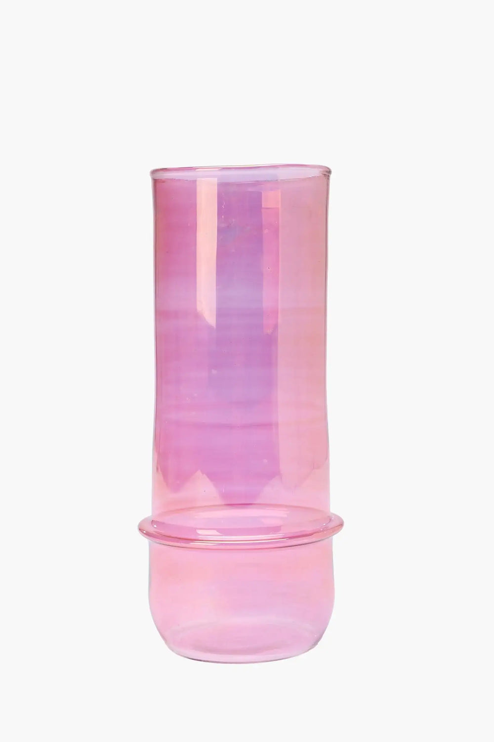 Large Clear Glass Vase - Carina Home