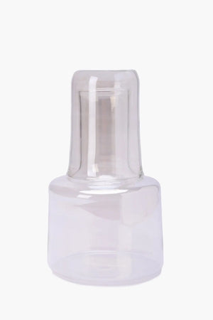 Glass Jug with Matching Cup - Carina Home