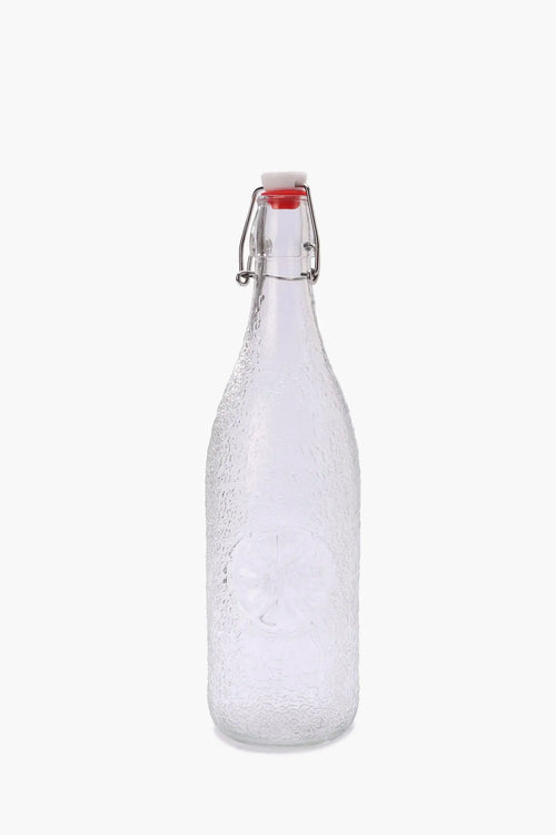 Glass Patterned Bottle