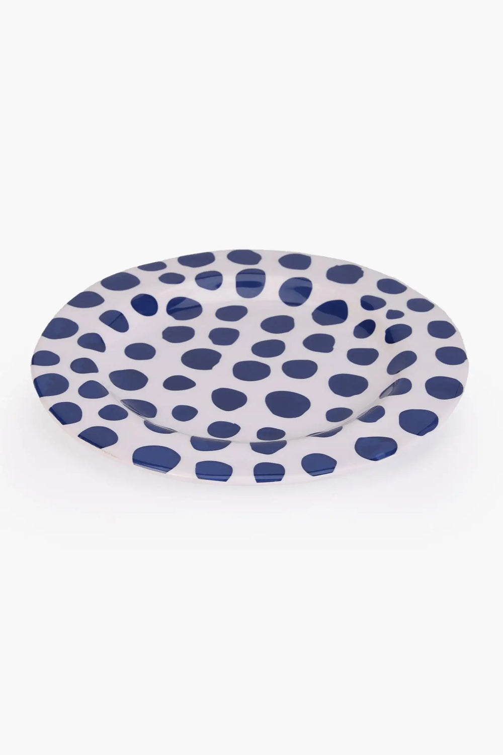 Melamine Dotted Dinner Plate (23 cm) - Carina Home