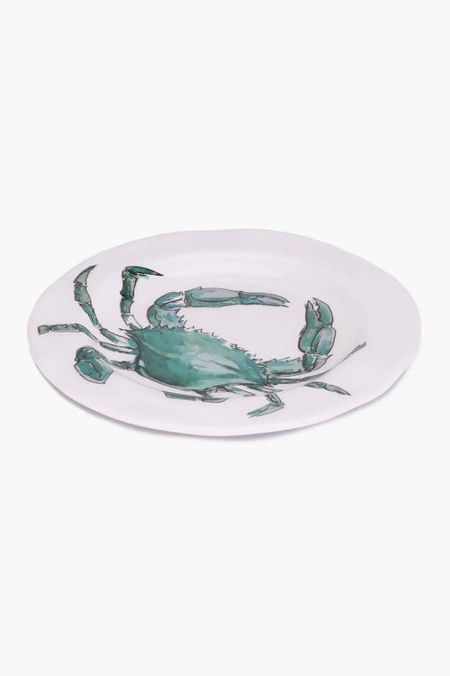 Melamine Crab Dinner Plate (23cm) - Carina Home