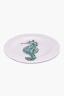 Melamine Seahorse Dinner Plate (28cm) - Carina Home